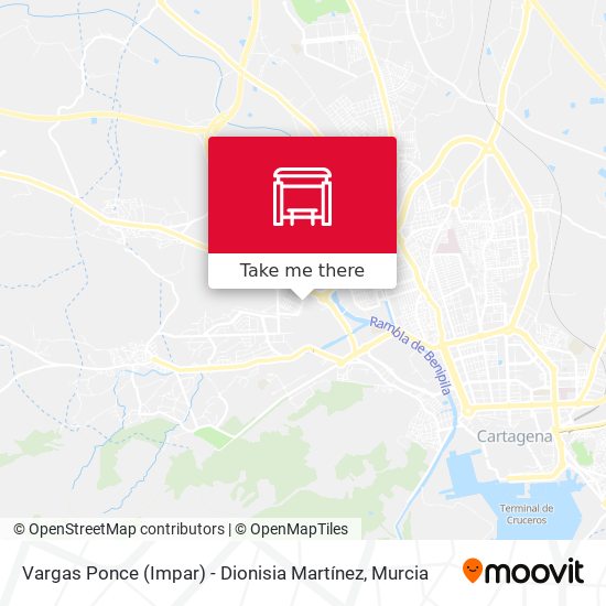 mapa Vargas Ponce (Impar) - Dionisia Martínez