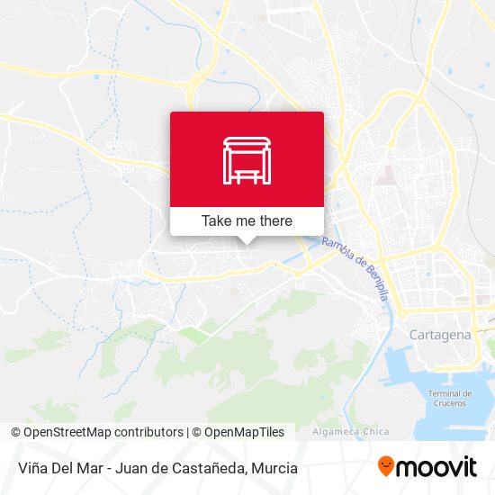 Viña Del Mar - Juan de Castañeda map
