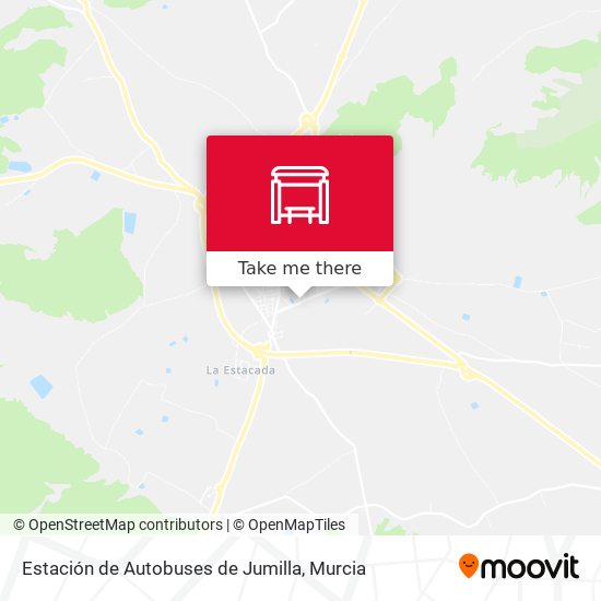 Estación de Autobuses de Jumilla map