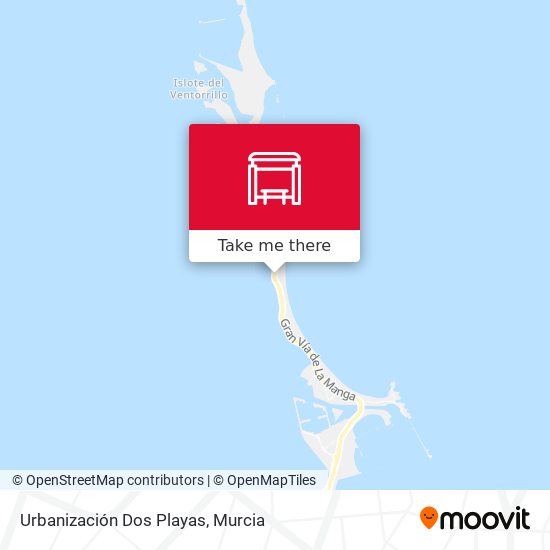 Urbanización Dos Playas map