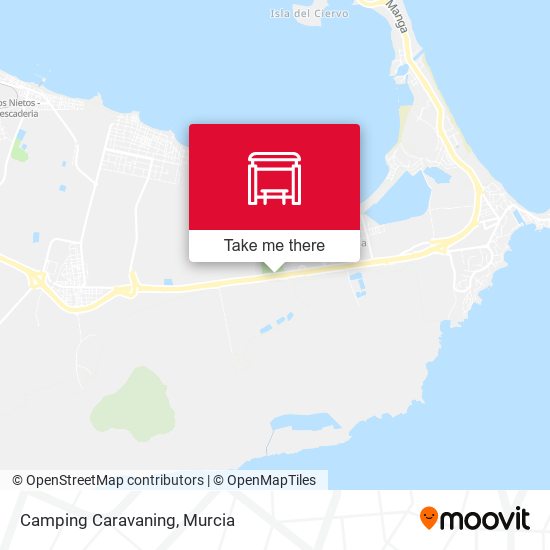 mapa Camping Caravaning