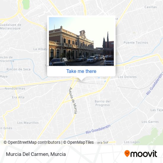Murcia Del Carmen map