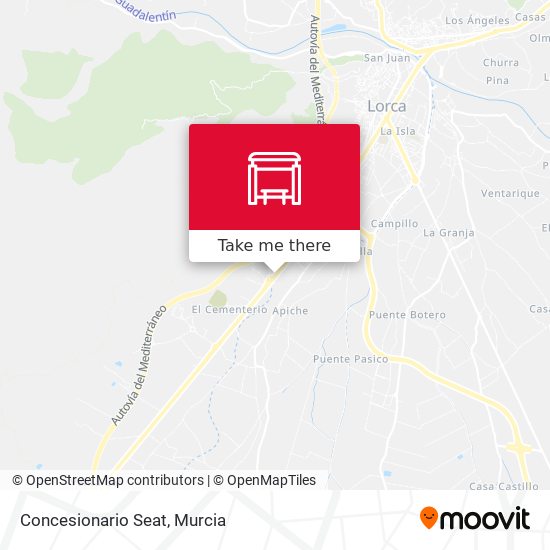 Concesionario Seat map