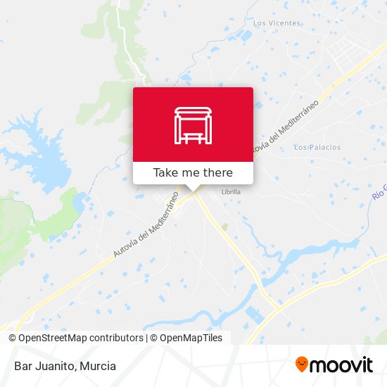 Bar Juanito map
