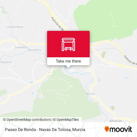 Paseo De Ronda - Navas De Tolosa map