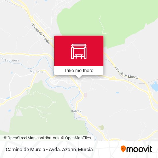 Camino de Murcia - Avda. Azorín map