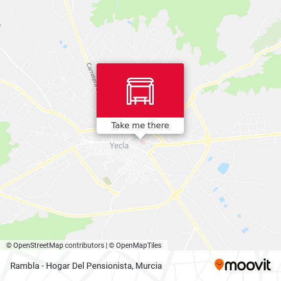 Rambla - Hogar Del Pensionista map