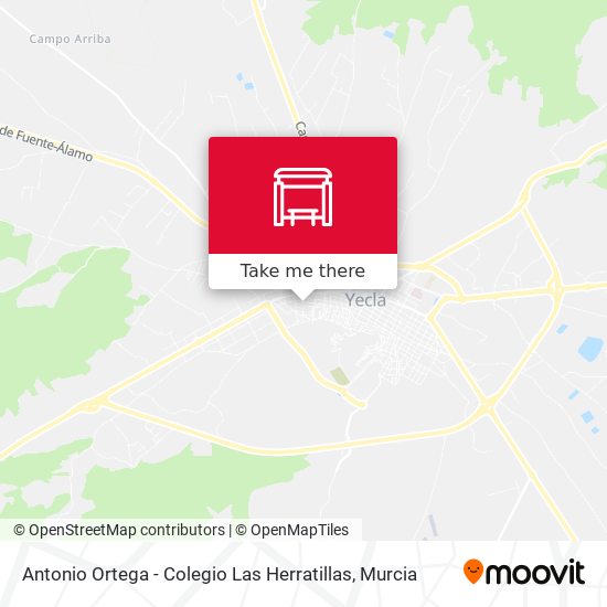 Antonio Ortega - Colegio Las Herratillas map