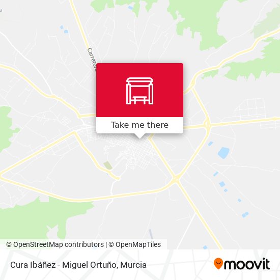 Cura Ibáñez - Miguel Ortuño map