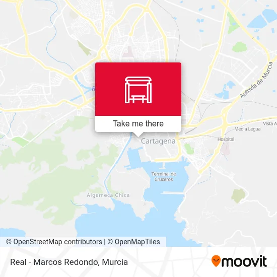 Real - Marcos Redondo map