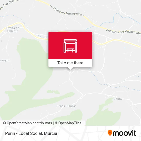 Perín - Local Social map