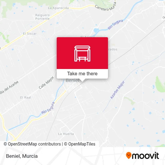 Beniel map