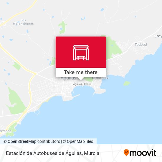 Estación de Autobuses de Águilas map