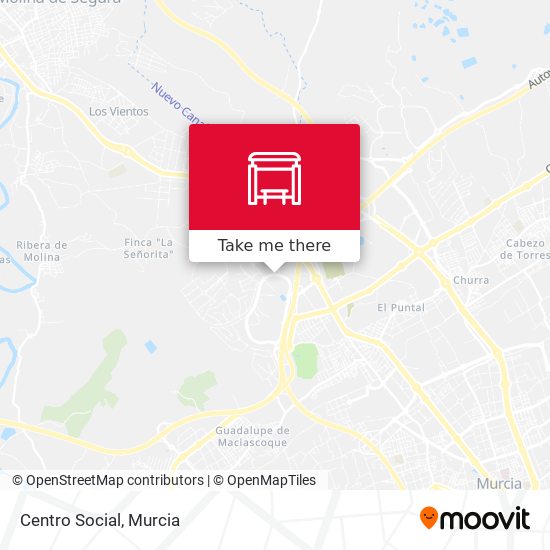 Centro Social map