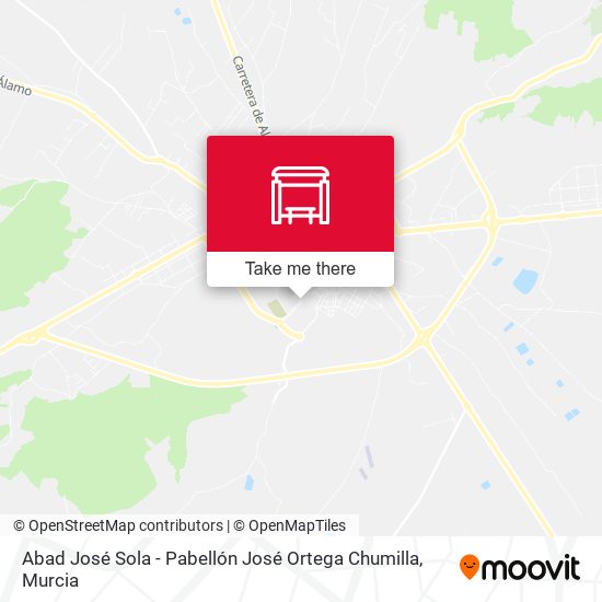Abad José Sola - Pabellón José Ortega Chumilla map