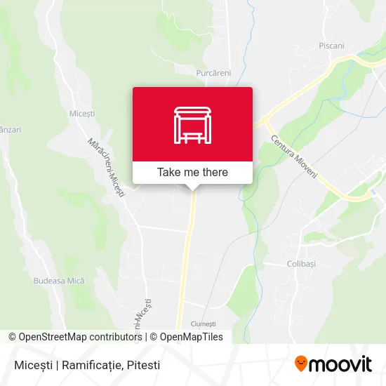 Micești | Ramificație map
