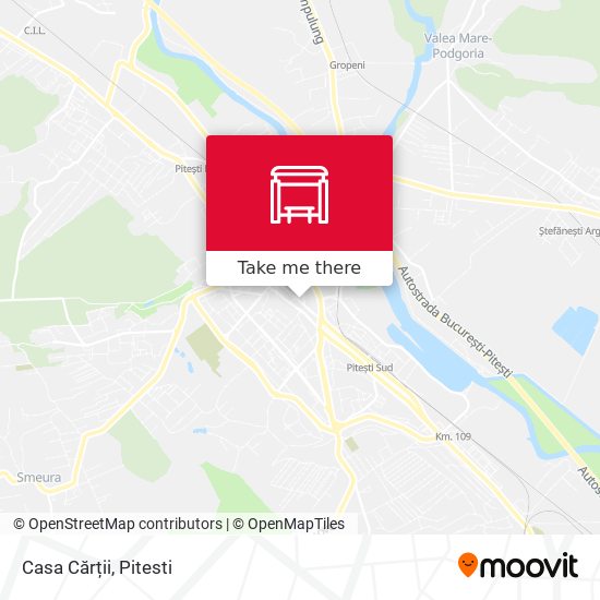 Casa Cărții map
