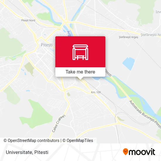 Universitate map