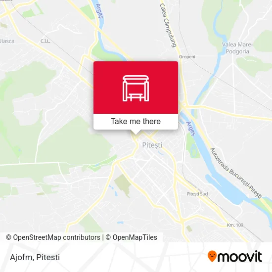 Ajofm map