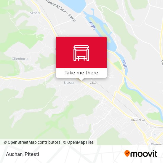 Auchan map