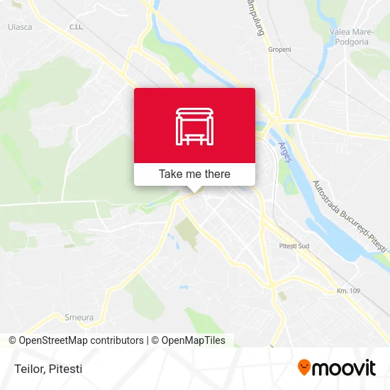 Teilor map
