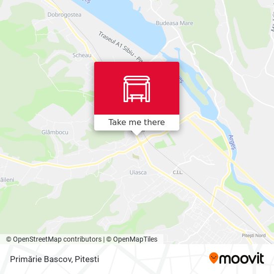 Primărie Bascov map