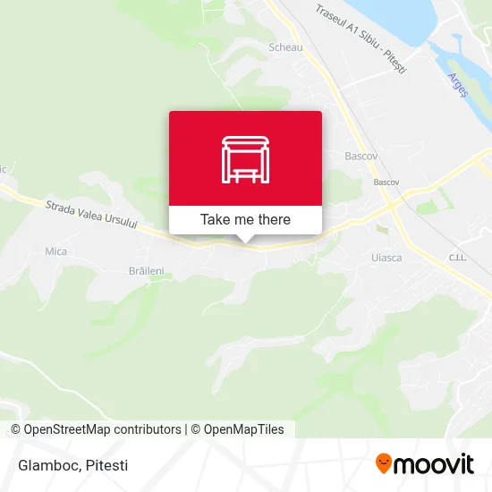 Glamboc map