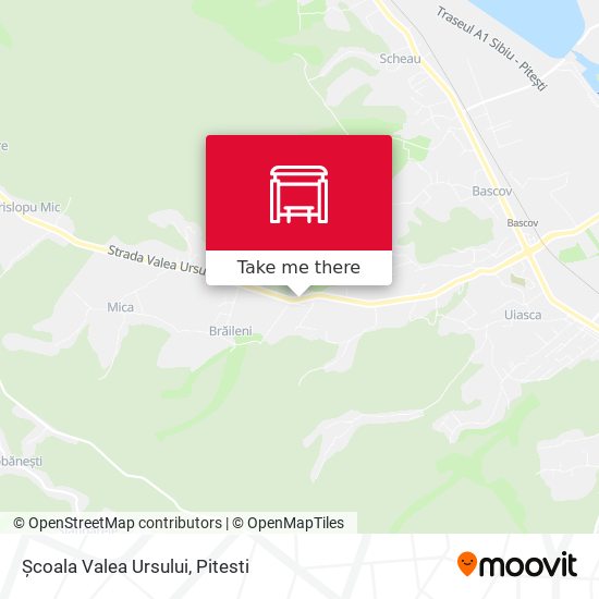 Școala Valea Ursului map