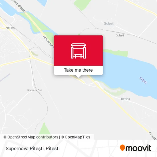 Supernova Pitești map