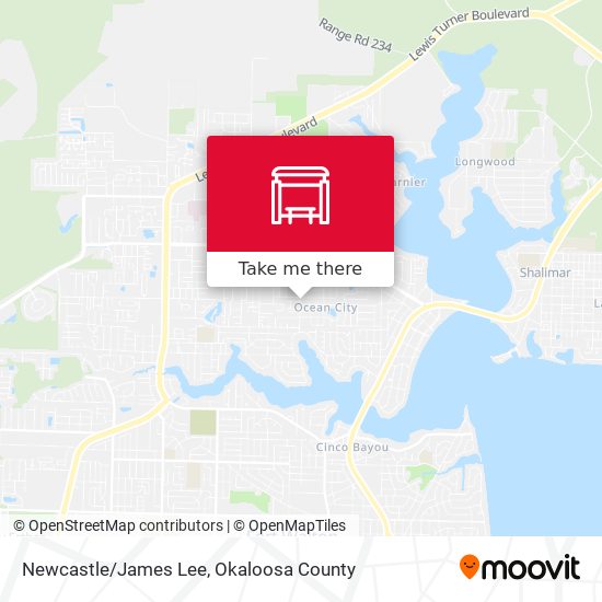 Mapa de Newcastle/James Lee