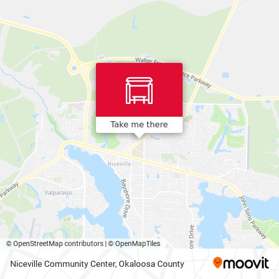 Niceville Community Center map