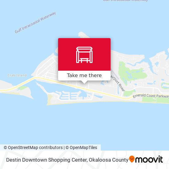 Mapa de Destin Downtown Shopping Center
