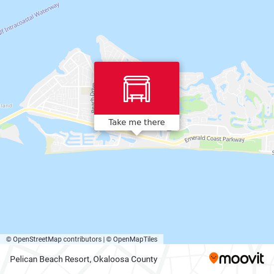 Pelican Beach Resort map