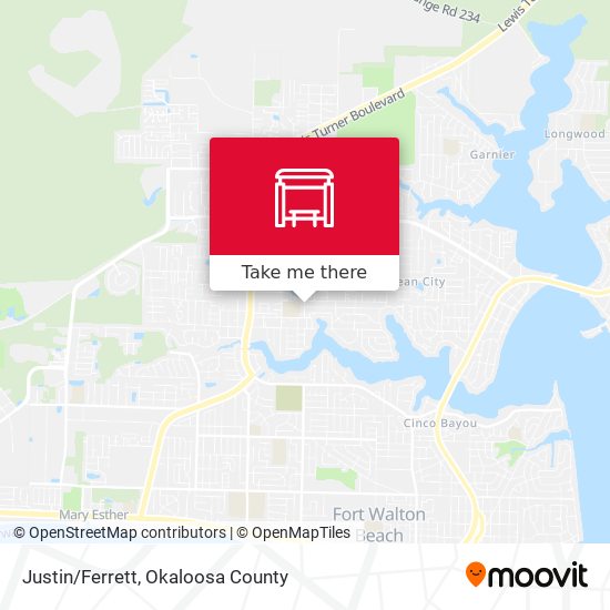 Justin/Ferrett map