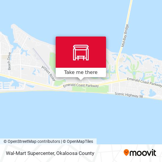 Mapa de Wal-Mart Supercenter