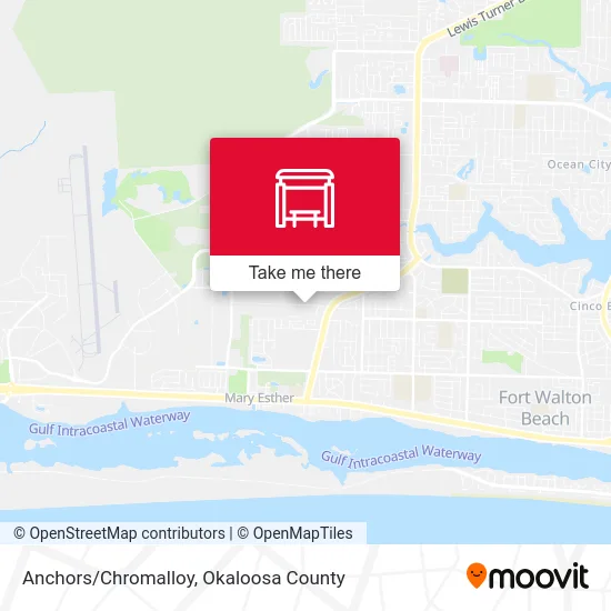 Anchors/Chromalloy map