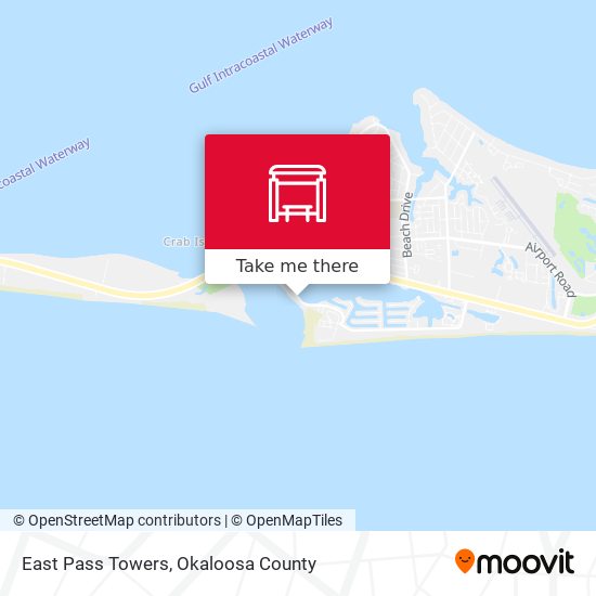 Mapa de East Pass Towers