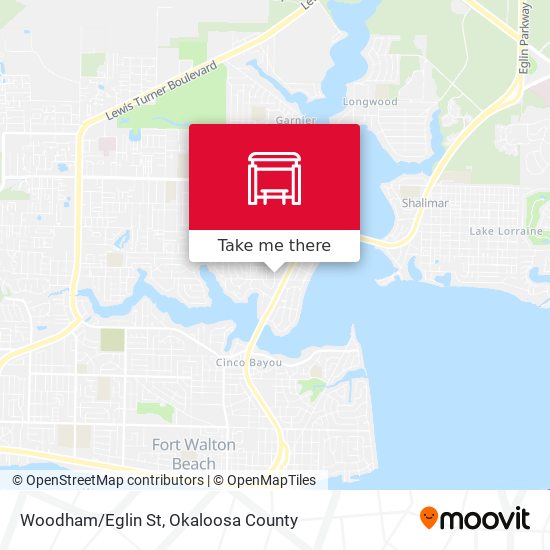 Mapa de Woodham/Eglin St