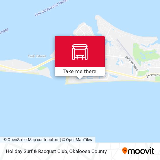 Mapa de Holiday Surf & Racquet Club