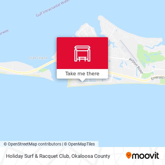 Holiday Surf & Racquet Club map