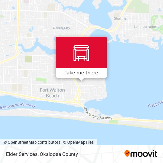 Elder Services map