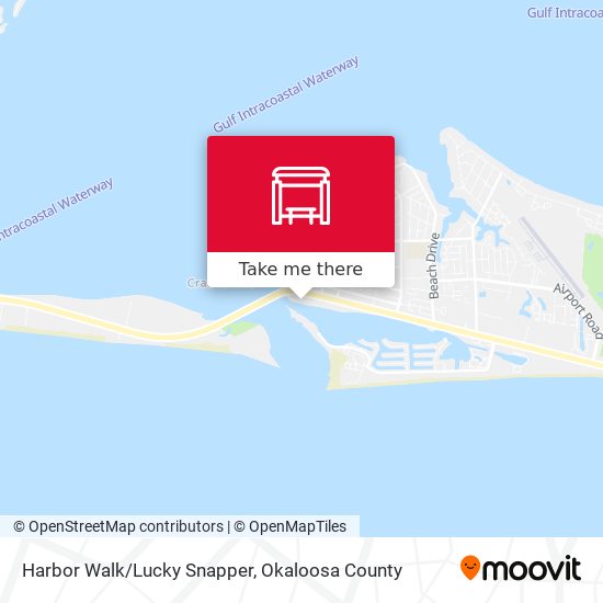 Mapa de Harbor Walk/Lucky Snapper