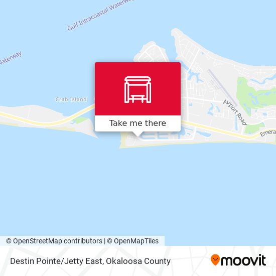 Mapa de Destin Pointe/Jetty East