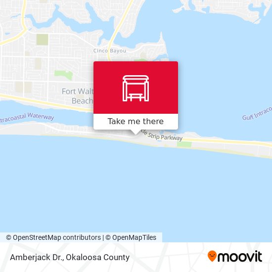 Amberjack Dr. map