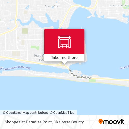 Mapa de Shoppes at Paradise Point