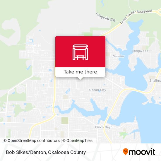 Bob Sikes/Denton map
