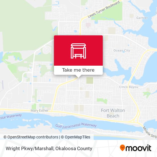 Wright Pkwy/Marshall map