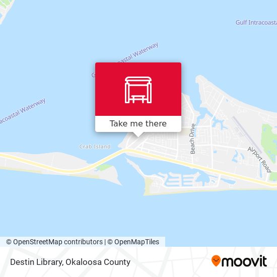 Mapa de Destin Library