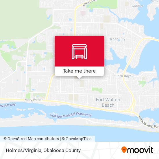 Mapa de Holmes/Virginia