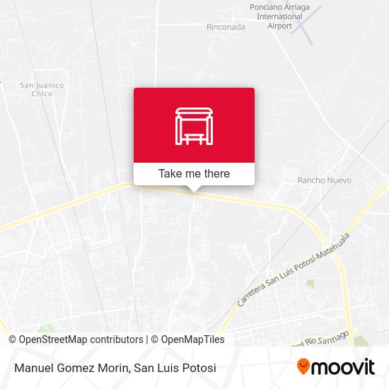Mapa de Manuel Gomez Morin